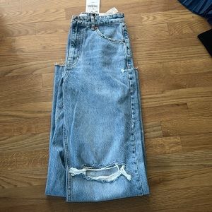 Zara ripped jeans